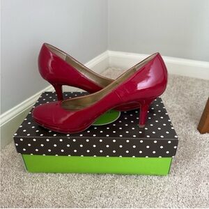 Kelly & Katie Glossy Red Heels